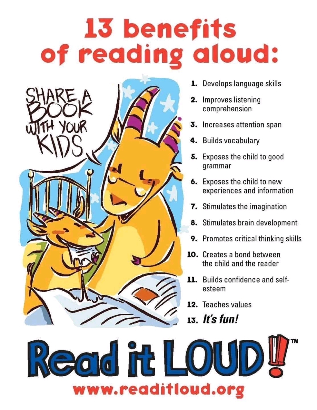 benefits of reading out loud