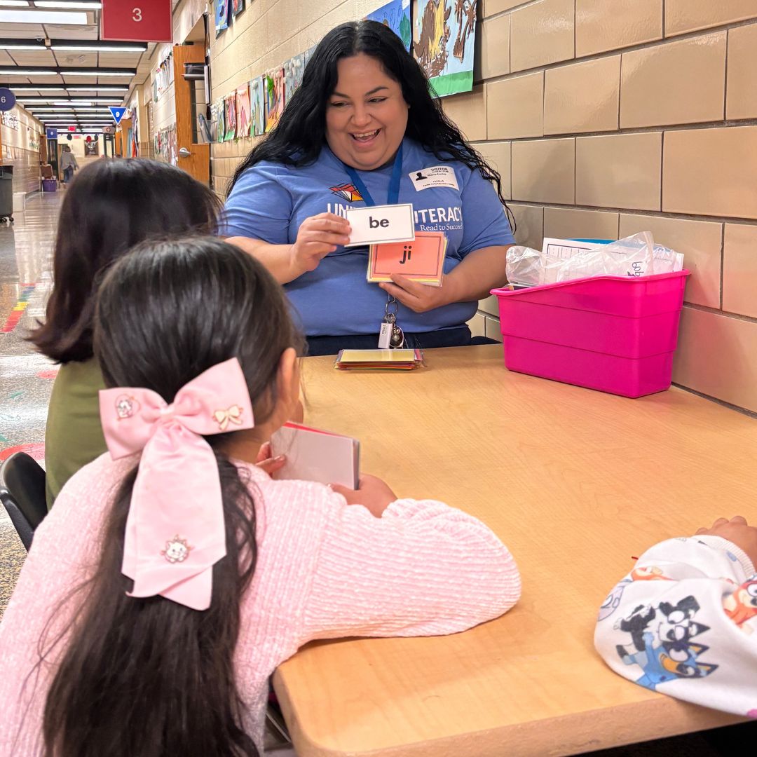 Volunteers working together in the community