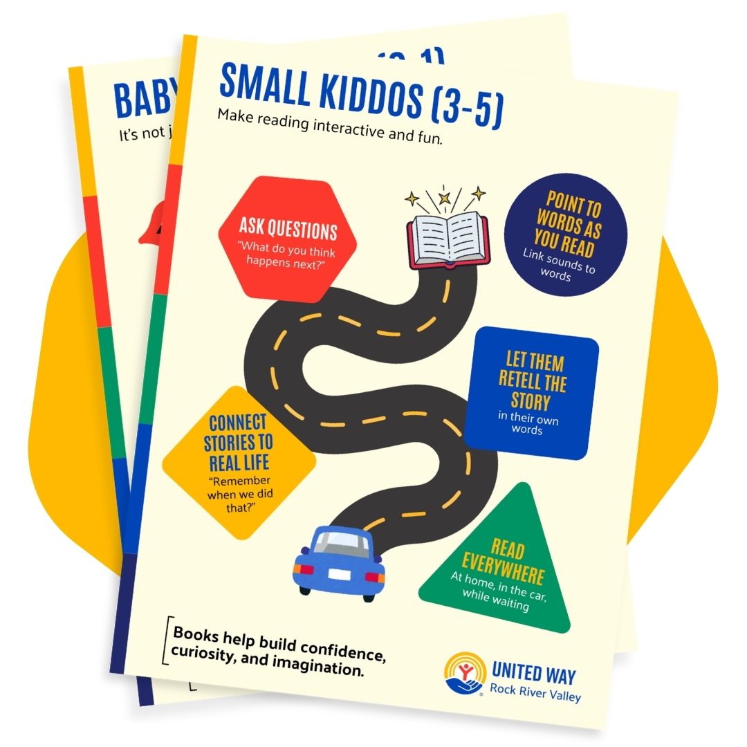 Reading tips by age for helping children build literacy skills