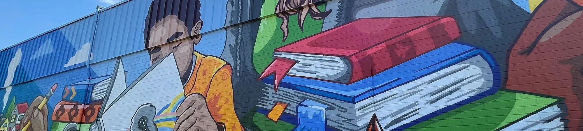 United Way Mural by Dustin Eckhardt